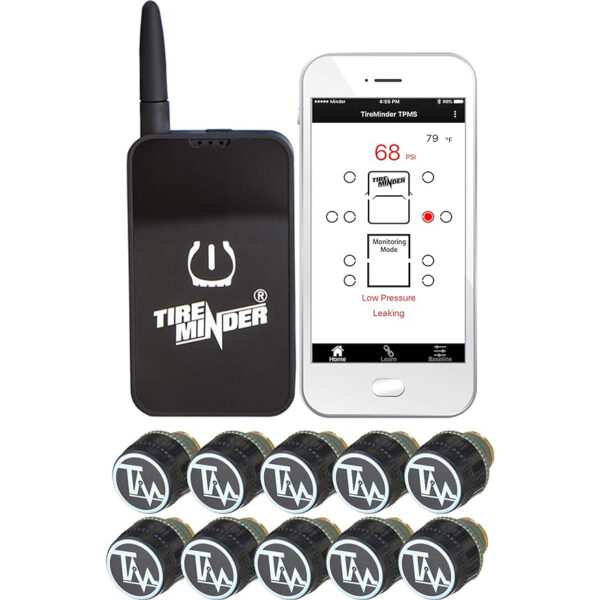TireMinder Smart TPMS with 10 Transmitters<br> 